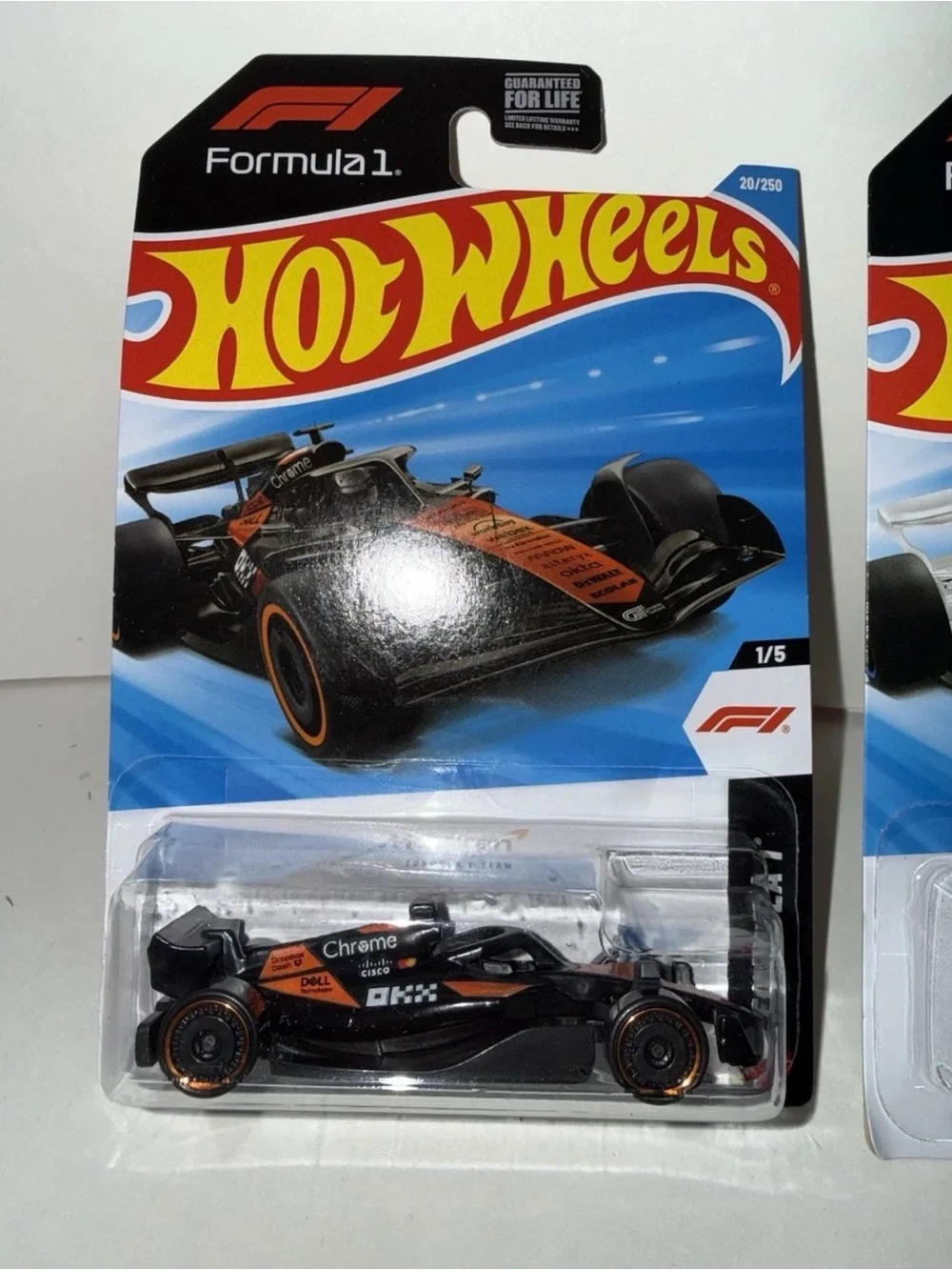 2026 Hot Wheels F1 Formula One Lot of 3 McLaren Visa Cash App Ferarri